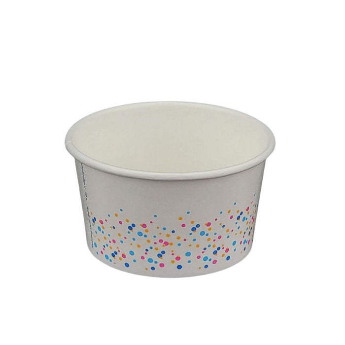 Morning Dew - 4oz - Ice Cream Paper Cups - Celebration Print - IPC4C