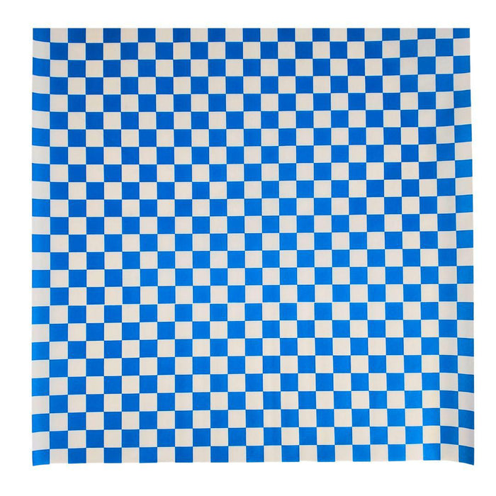 Value+ - Checkered Sheets - Blue - 12