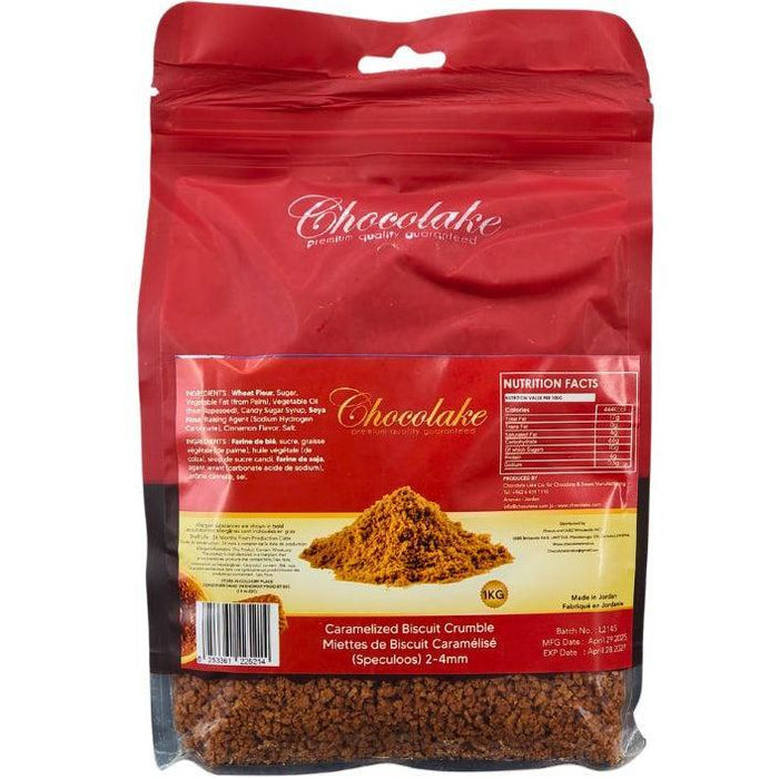 Chocolake Caramelized Biscuit Crumble