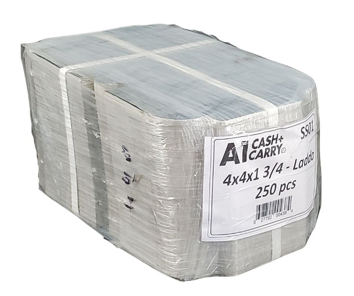 Sweet Box - Silver - 4 PC Ladoo - 4