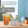 Morning Dew - Clear Flat Lid - 16-24oz Cup - 98mm - XFLAT-16