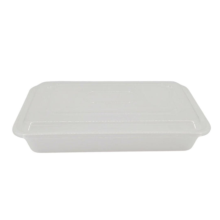 Value+ -  58oz Plastic Container Sets Rectangular - White