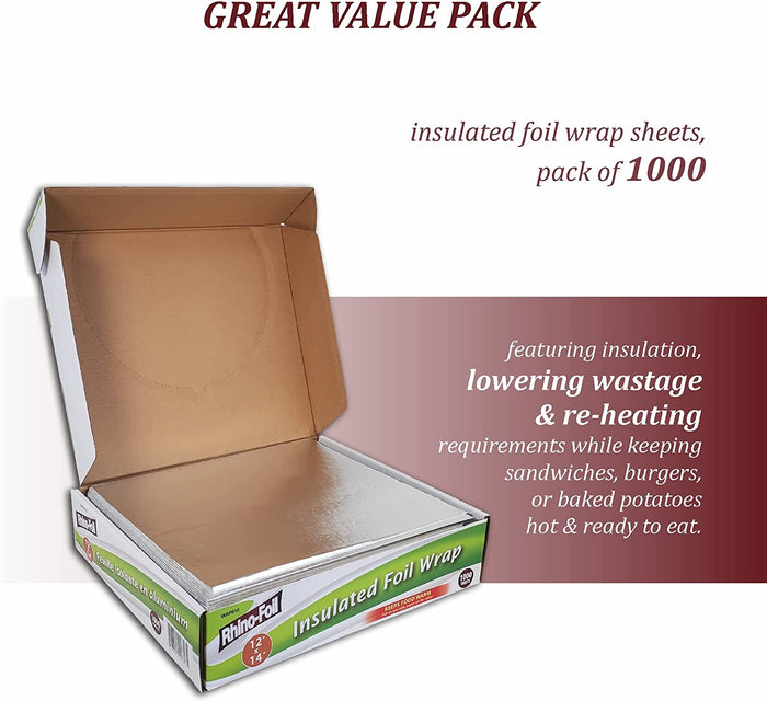 Rhino Foil - Insulated Foil Wrap - 12