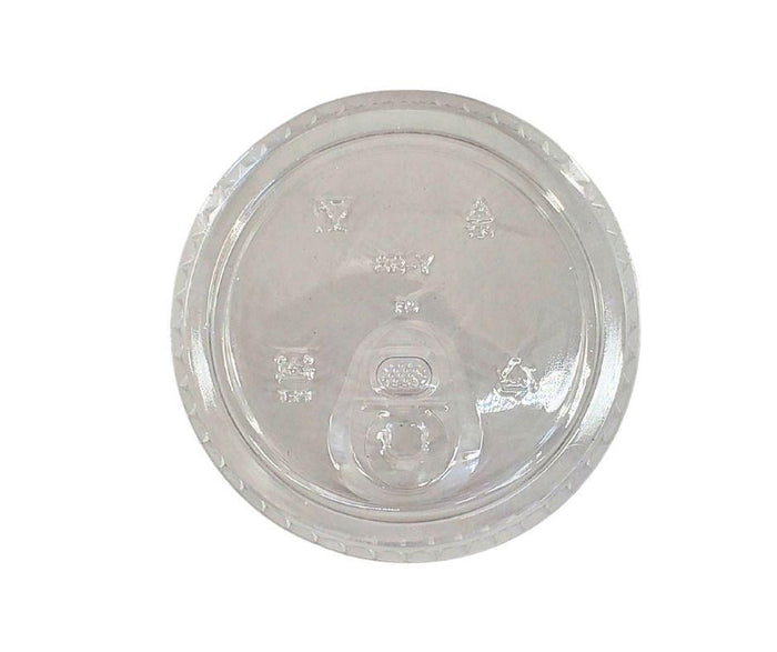 Morning Dew - Sip Lids W/Lock Back Cover For CP16-CP24 Clear Pet Cup - 98mm - SIP-16LB