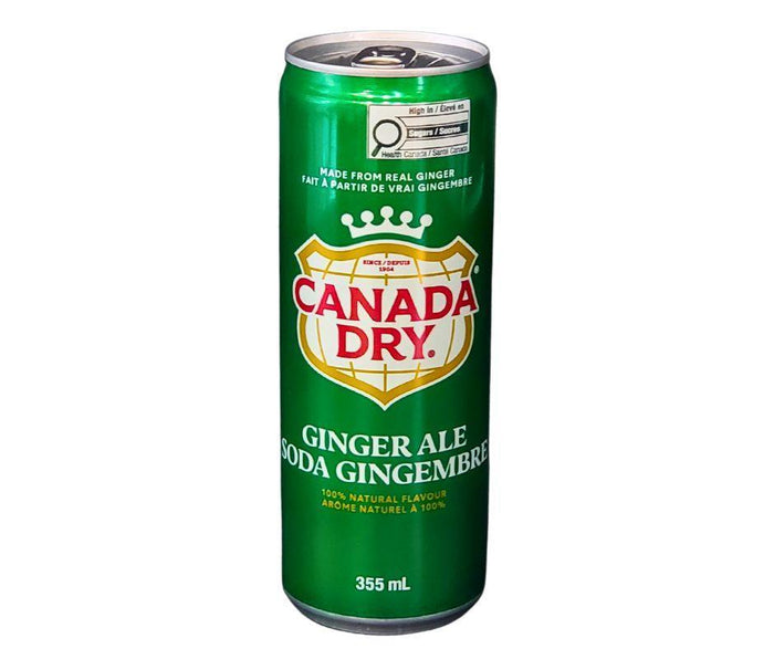 CLR - Canada Dry - Gingerale - Slim - Cans