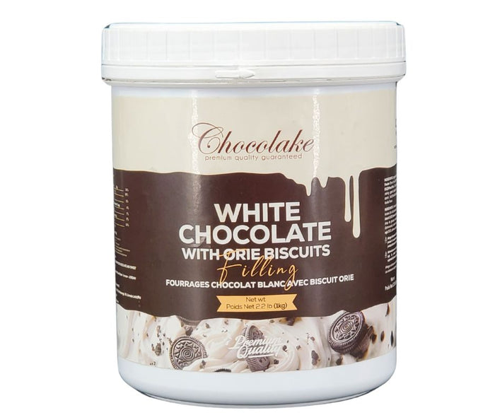 Chocolake - White Chocolate with Orie Biscuit Filling