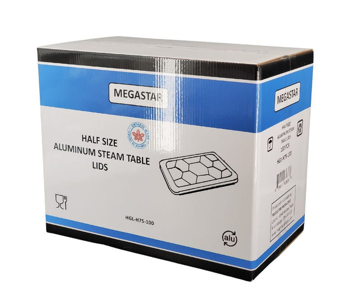 MegaStar - Lid for Half Size Aluminium Steam Table Pans