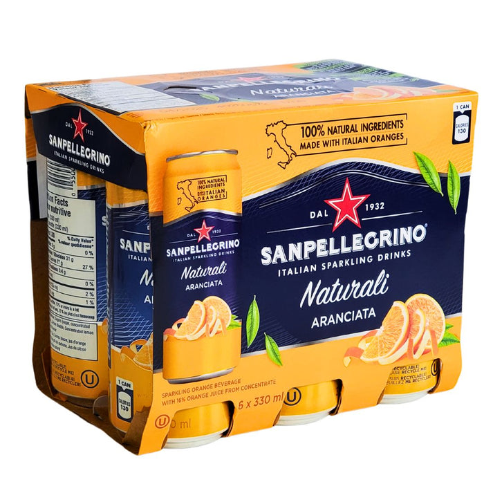 San Pellegrino - Aranciata - Cans