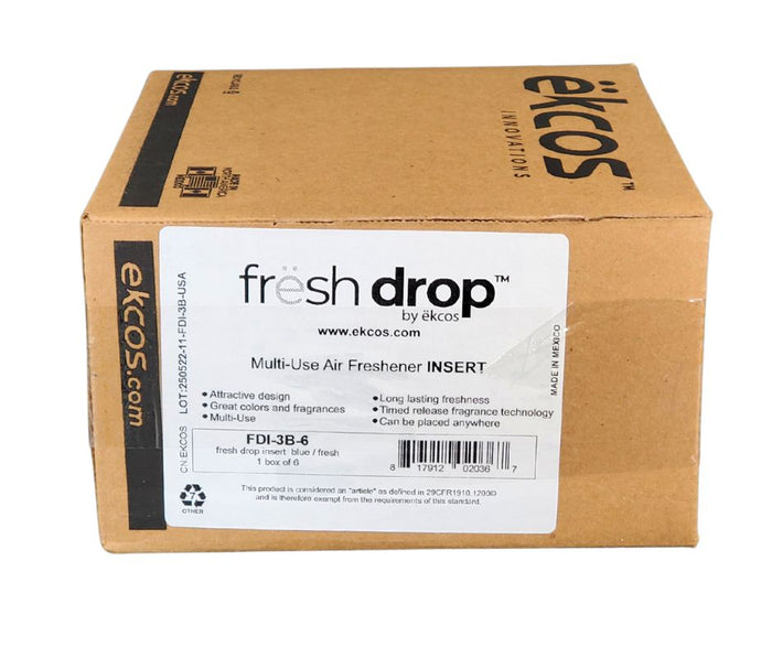Ekcos - Fresh Drop - Air Freshener - Blue/Fresh