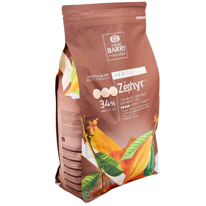 Cacao Barry - Zephir Callet White Chocolate - 5kg