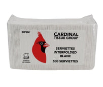 XC - Cardinal Tissue - Dispenser Napkins - Interfold - White