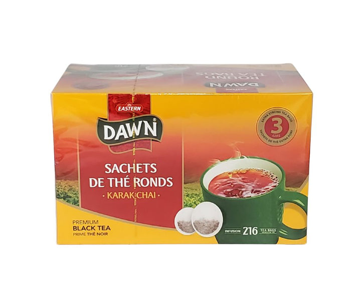 Dawn - Karak Chai  - Round Tea Bags - 216ct