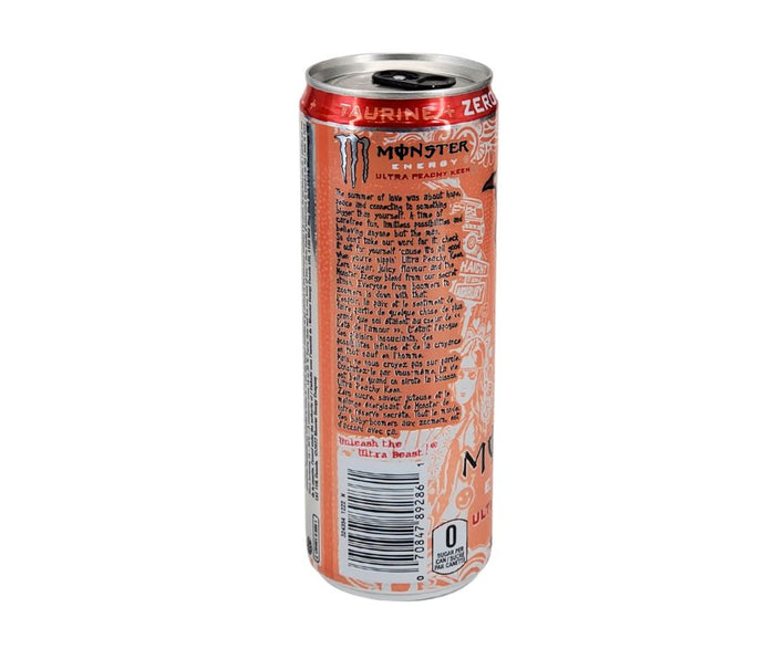 Monster - Zero Ultra Peachy Keen Drink - Cans 8pk