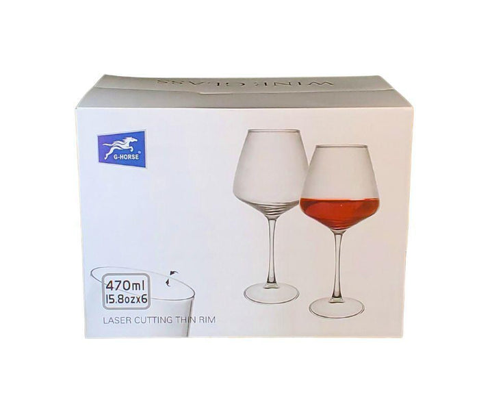 G-Horse Wine Glass 15.8oz/470ML (6146)