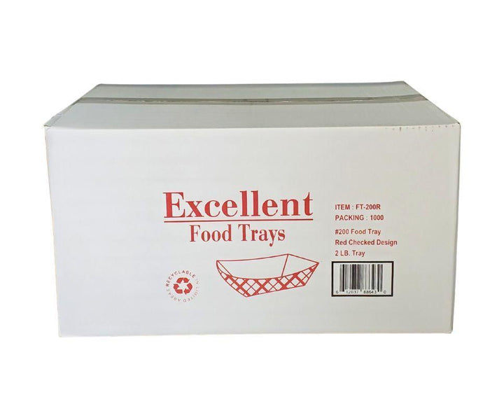 Eco-Craze - Food Trays - 2 lb - #200