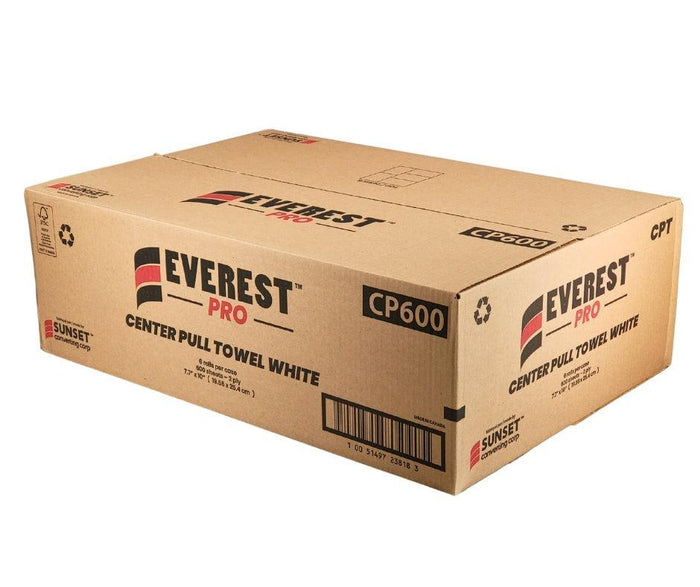Everest Pro - Paper Hand Towel - Center Pull - White - CP600