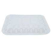 HQ2S - Clear Plastic Meat Trays - #2S