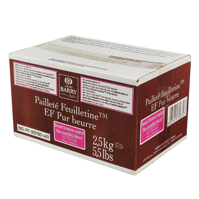 Cacao Barry - Fine Crumbled Biscuit with butterfat - Halal - 2.5kg