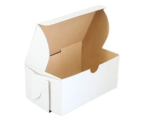 EB - White Cake Boxes - 6½x4x3