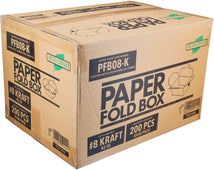 Eco-Craze Kraft Paper Fold Box - 45oz