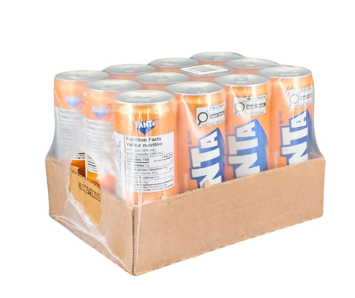 CLR - Fanta - Orange - Slim - Cans
