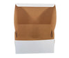 EB - White Cake Boxes - 6x6x2½