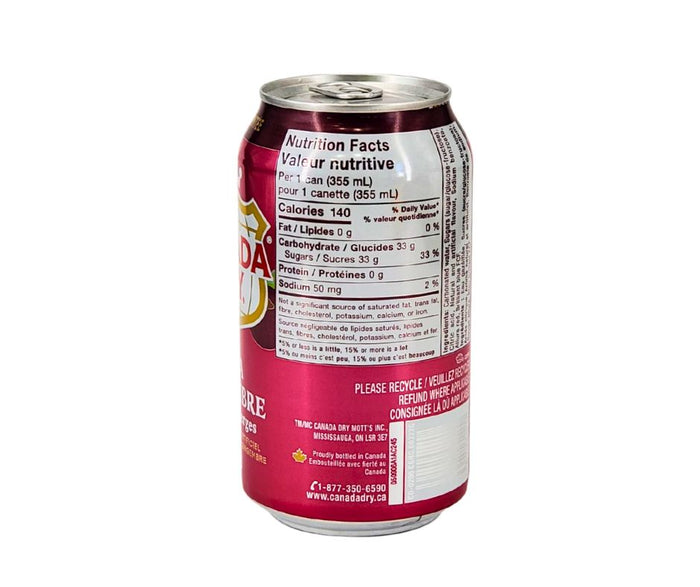 Canada Dry - Cranberry Gingerale - Cans