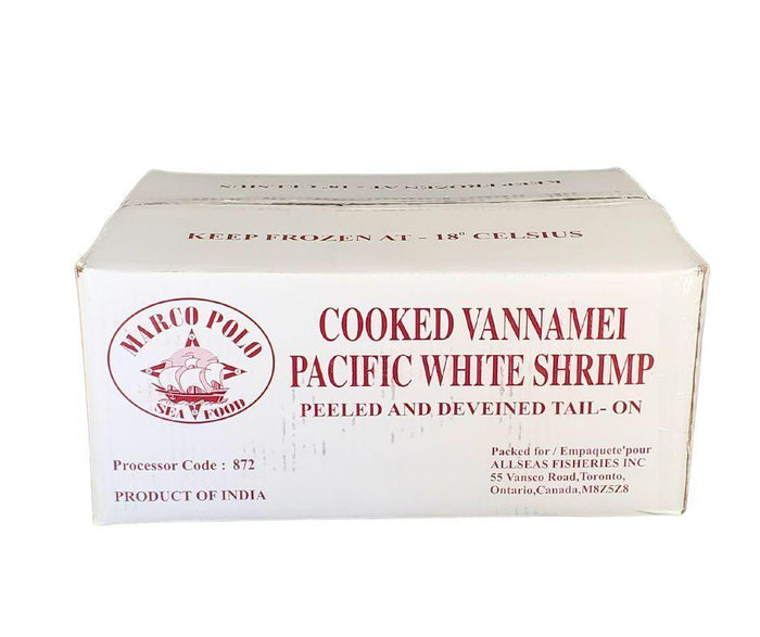 Marco Polo - 26-30 Cooked P & D Tail On Shrimp