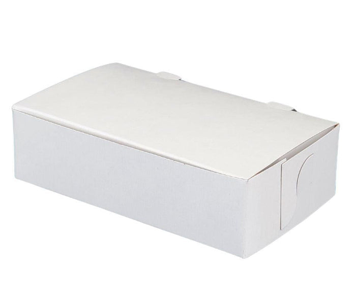 EB - White Cake Boxes - 1 lb Canadian - 6¼x3¾x1¾