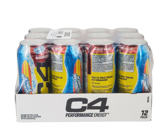 C4 - Energy Drink - Hawaiian Punch Juicy Red