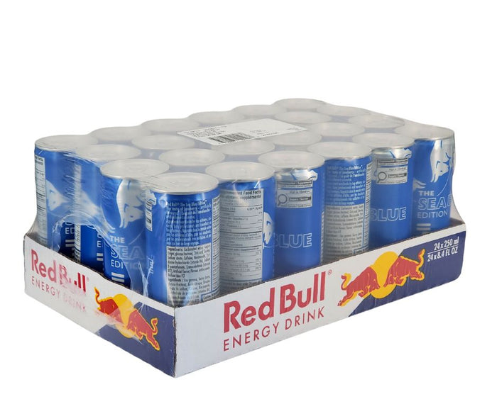 Red Bull - The Sea Blue Edition - Cans