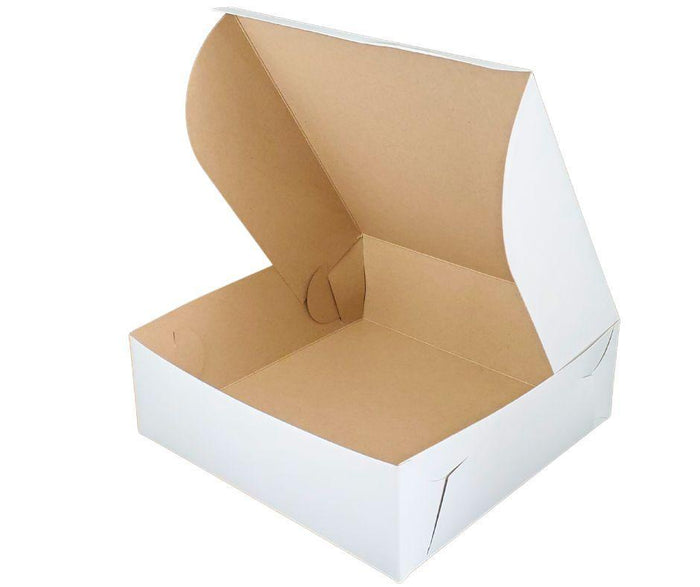 EB - White Cake Boxes - 12x12x4