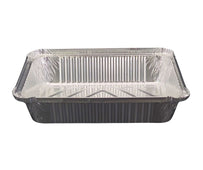 Megastar - 2 1/4 lb Oblong - Aluminium Foil Container - Heavy