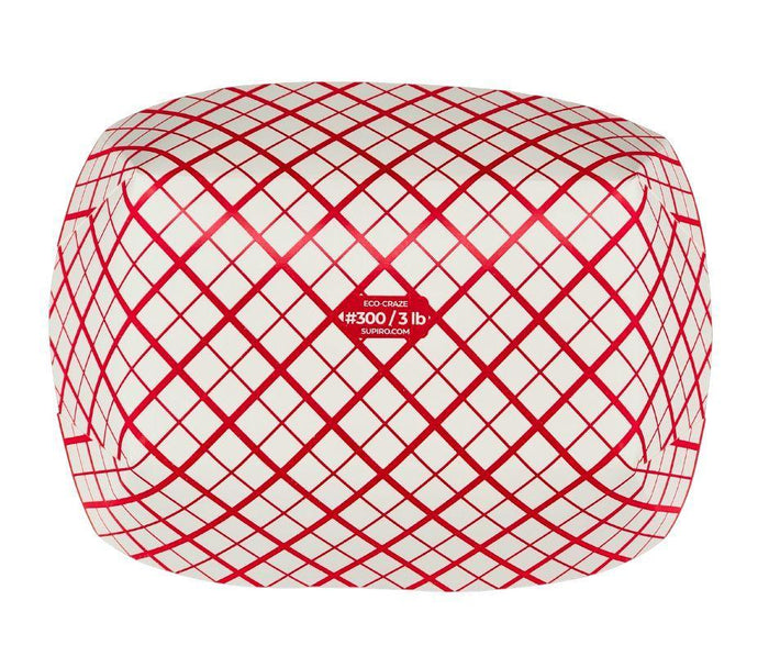 Eco-Craze - Food Trays - 3 lb - #300