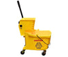 Spartano - 32L Mop Bucket with Side Press Wringer - Yellow - 4937