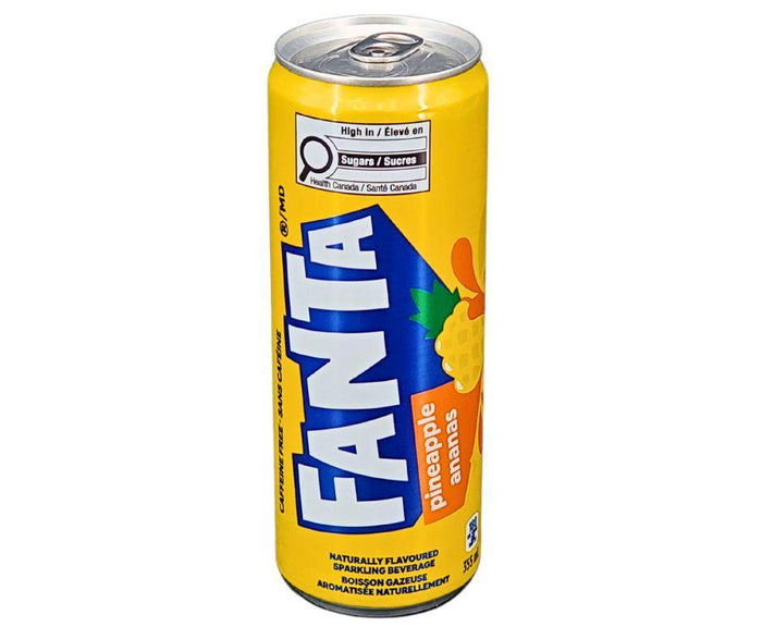 CLR - Fanta - Pineapple - Slim - Cans