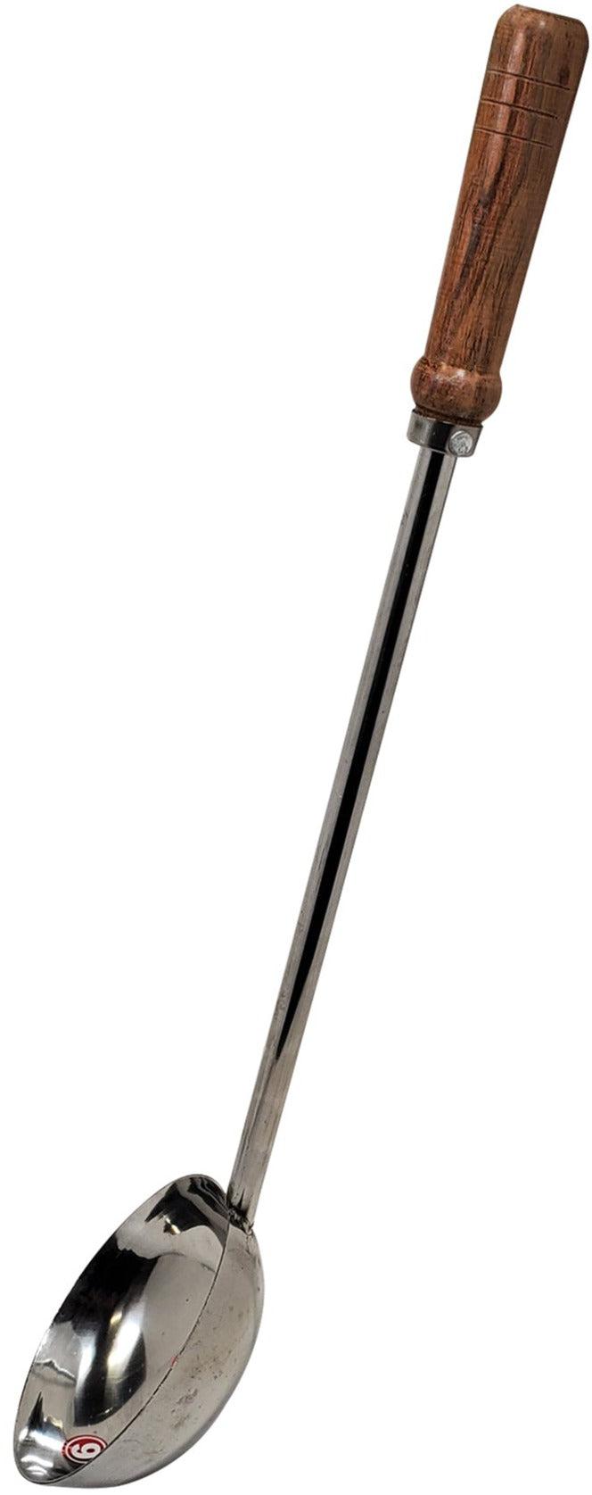 Ladle w/Wooden Handle #6