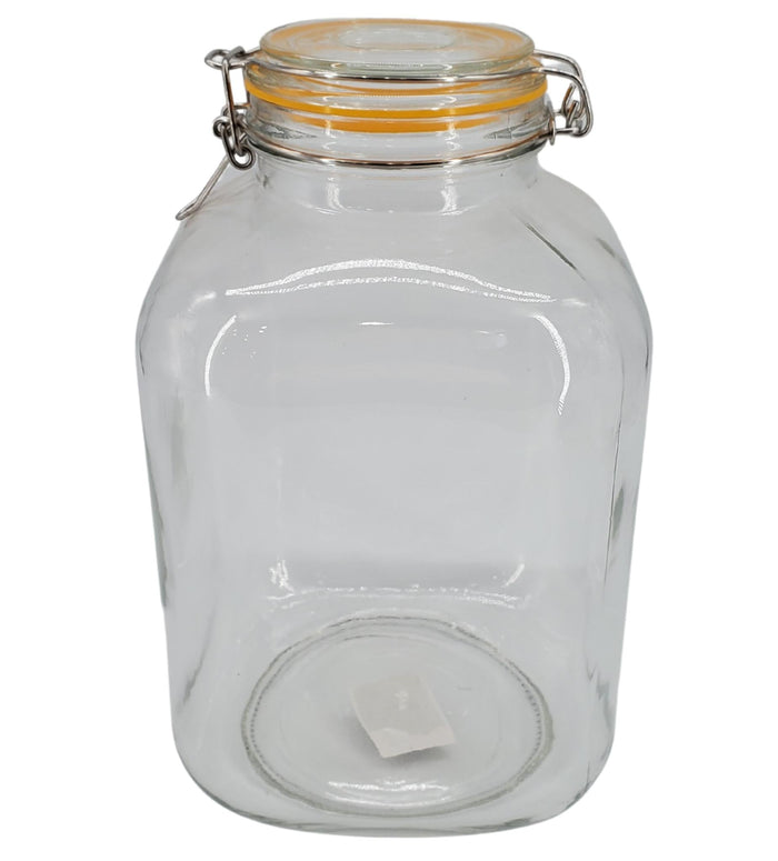 Pougine - 4.5L Sealed Glass Storage Jar - 6527-4.5L