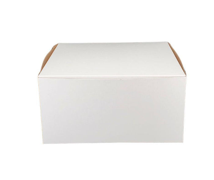 EB - White Cake Boxes - 8x8x5