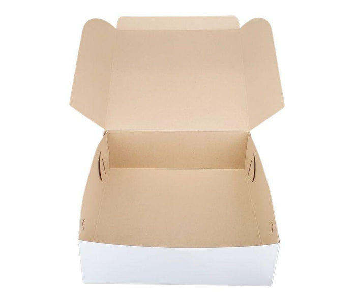 EB - White Cake Boxes - 12x12x4