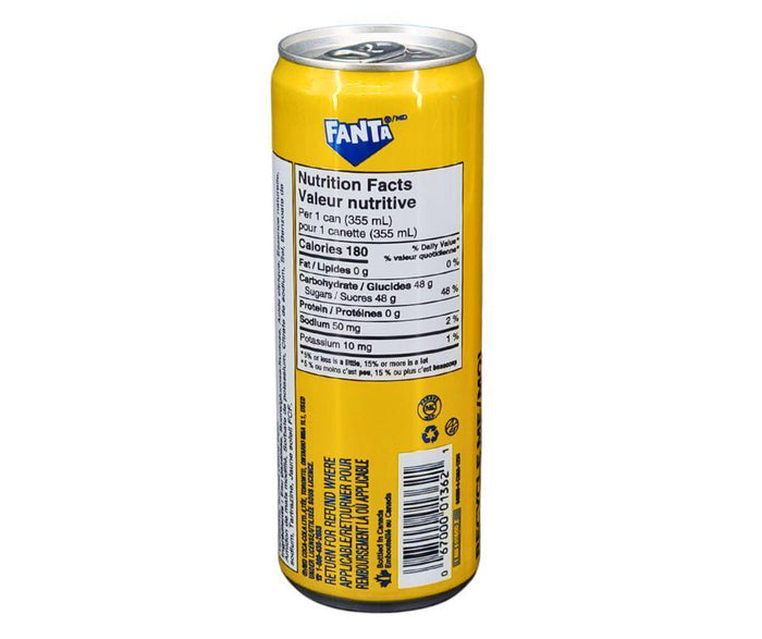 CLR - Fanta - Pineapple - Slim - Cans