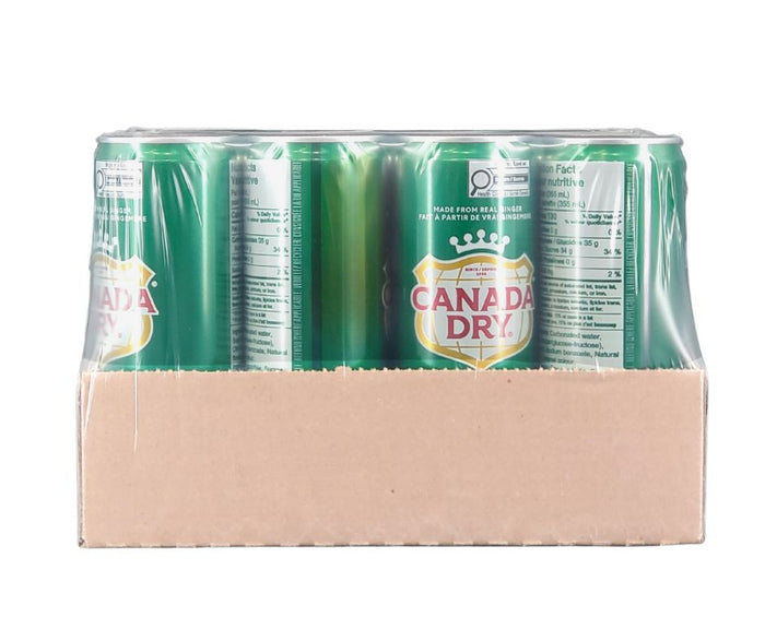 CLR - Canada Dry - Gingerale - Slim - Cans