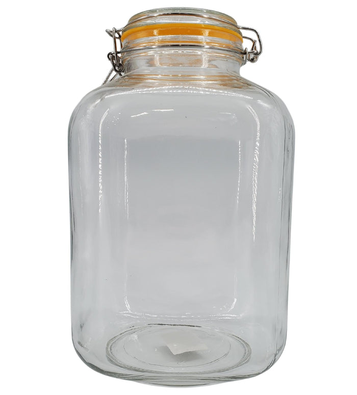 Pougine - 4.5L Sealed Glass Storage Jar - 6527-4.5L