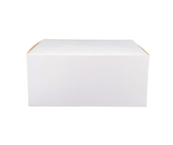 EB - White Cake Boxes - 9x9x4