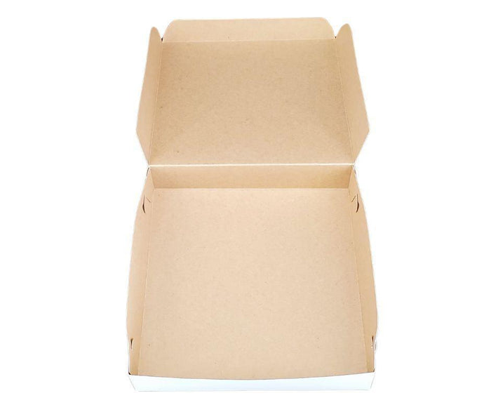 EB - White Cake Boxes - 8x8x1¾