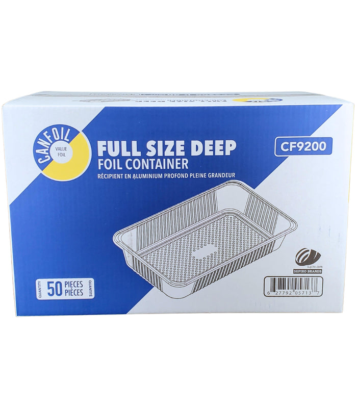 Can Foil/Mahi - Full Size Deep Tray - Aluminum