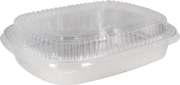 Wohler - Large Silver Entre Container W/Lid