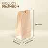 Paper Bags - Brown/Kraft - #10 - Made in Canada