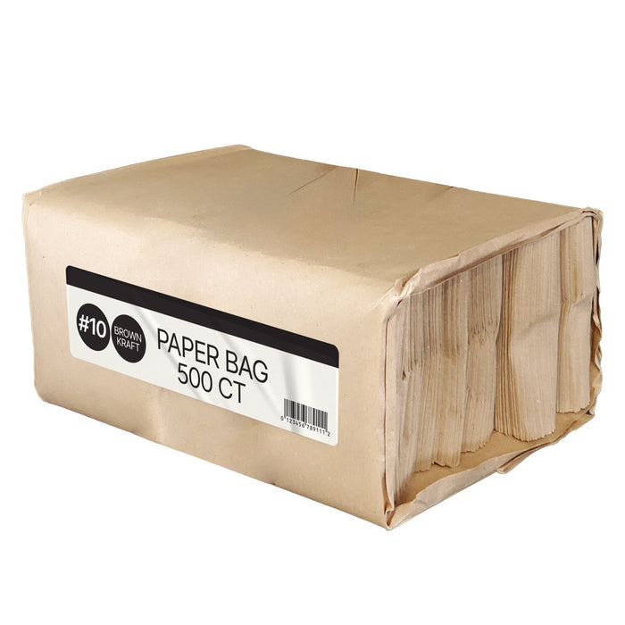 Paper Bags - Brown/Kraft - #8 - Made in Canada