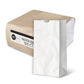 Paper Bags - White - #2 - Made in Canada